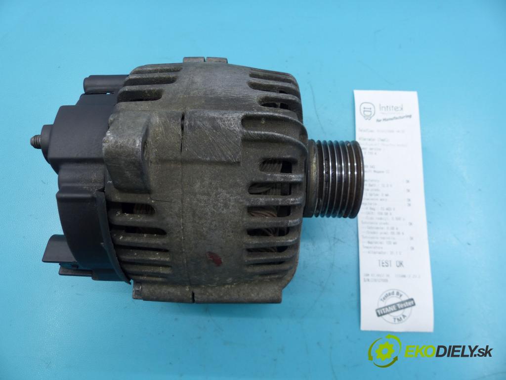 Renault Megane II 2003-2008 1.9 dci 120 hp manual 88 kW 1870 cm3 5- Alternator 8200086161 (Alternátory)