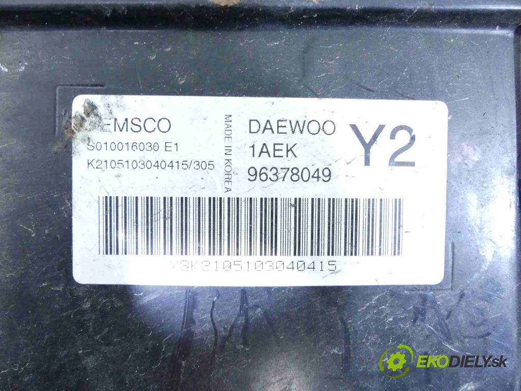 Daewoo Tacuma 2.0 8v 121KM manual 89 kW 1998 cm3 5- Jednotka riadiaca 96378049