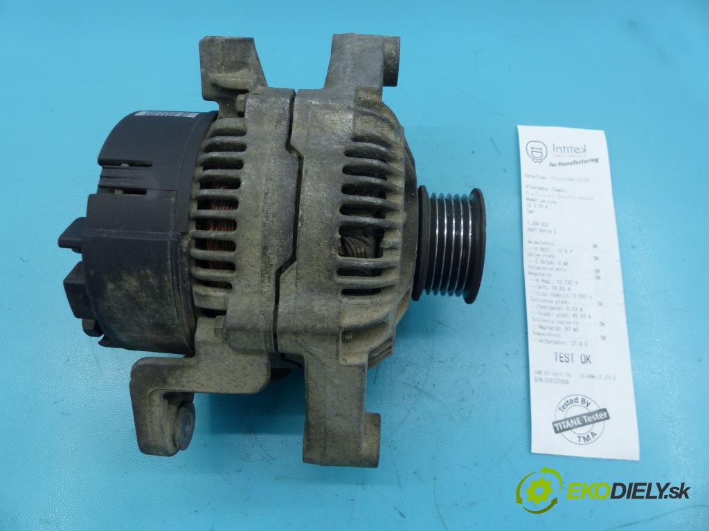 Opel Astra I 1991-2002 1.6 16v 101 hp manual 74 kW 1598 cm3 5- Alternator 0123120001 (Alternátory)