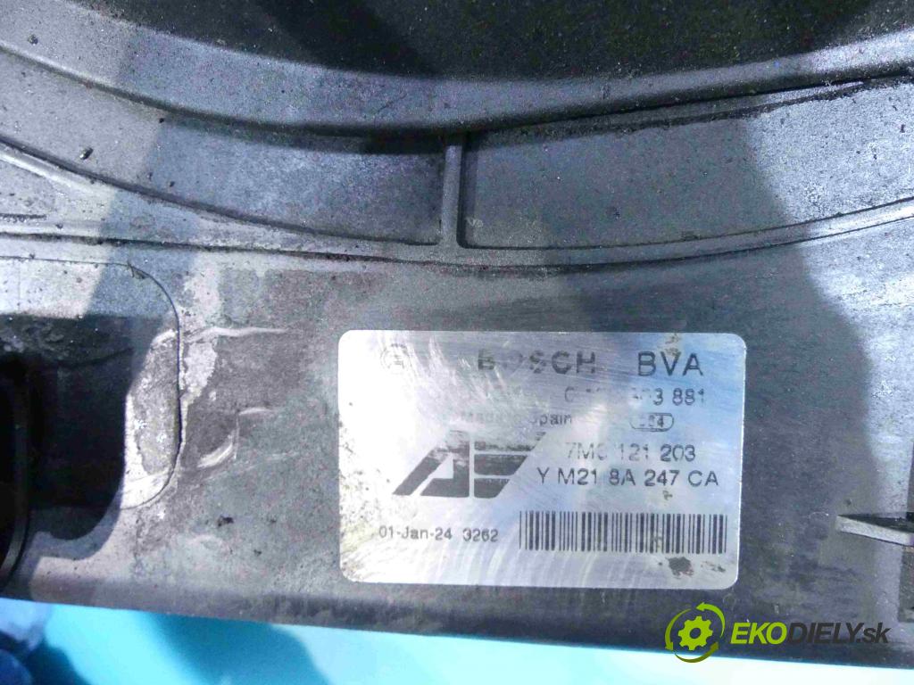 Seat Alhambra I 1996-2010 1.9 tdi 90 HP manual 66 kW 1896 cm3 5- Ventilátor chladiča 7M3121207B