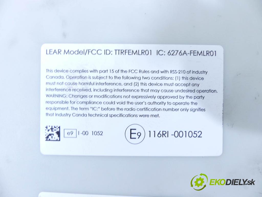 Bmw 3 F30 2011-2018 2.0d 116 HP manual 85 kW 1995 cm3 4- modul riadiaca jednotka 9288304 (Ostatné)