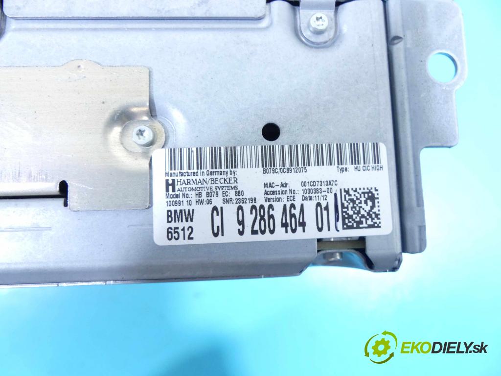 Bmw 3 F30 2011-2018 2.0d 116 HP manual 85 kW 1995 cm3 4- Radio originál 9286464