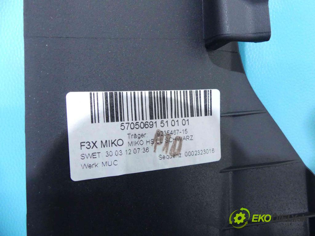 Bmw 3 F30 2011-2018 2.0d 116 HP manual 85 kW 1995 cm3 4- operadlo 9235467 (Lakťové opierky)