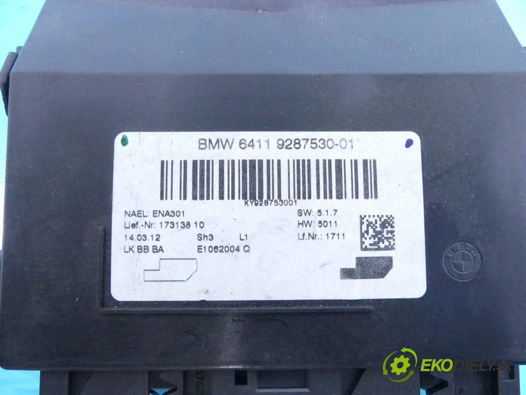 Bmw 3 F30 2011-2018 2.0d 116 HP manual 85 kW 1995 cm3 4- modul riadiaca jednotka 9287530 (Ostatné)