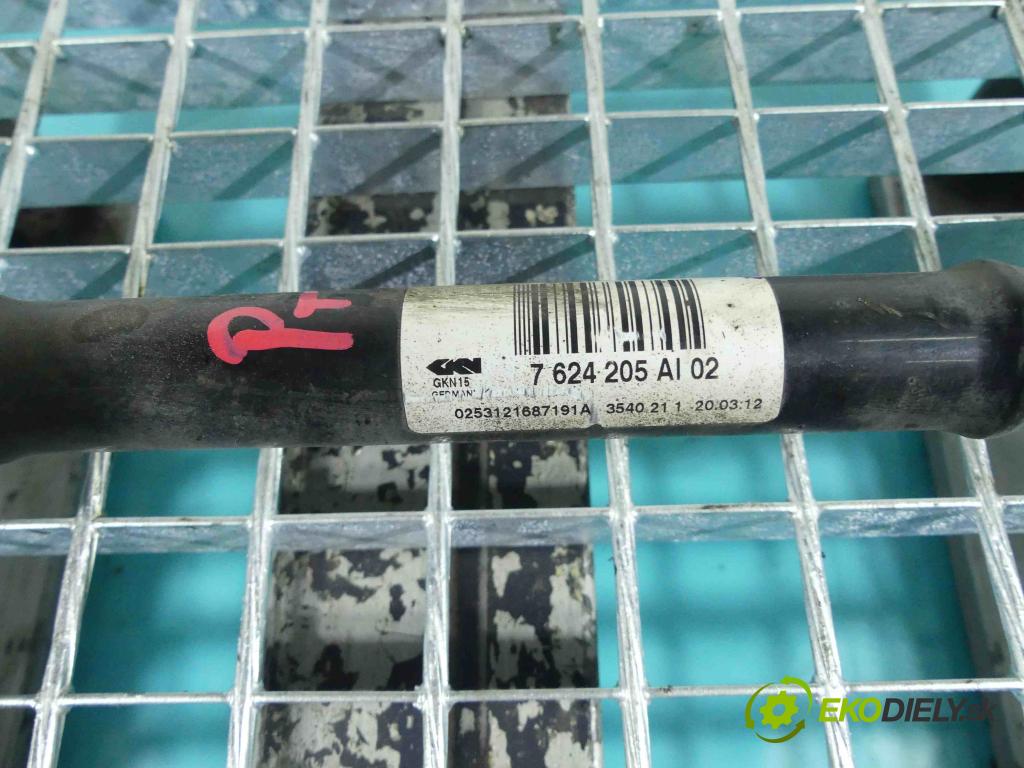 Bmw 3 F30 2011-2018 2.0d 116 HP manual 85 kW 1995 cm3 4- poloos pravé 7624205 (Poloosy)