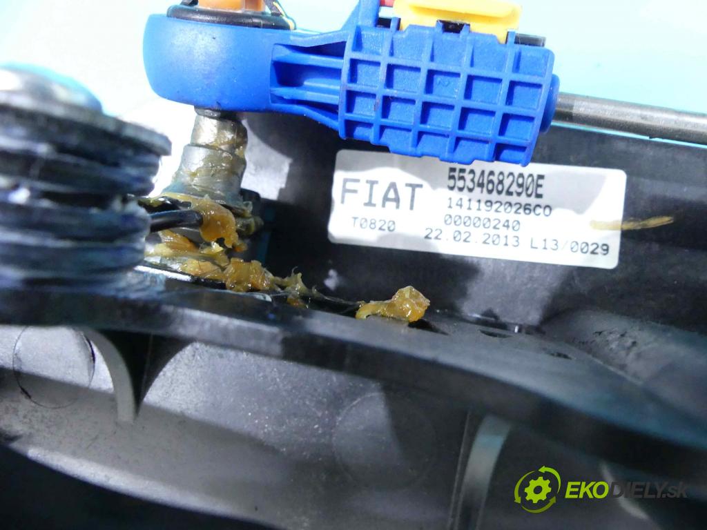 Fiat Doblo II 2010- 2.0 jtd 135 HP manual 99 kW 1956 cm3 5- Páka: Změny: stupeň,rýchlosť 553468290E (Rýchlostné páky / kulisy)