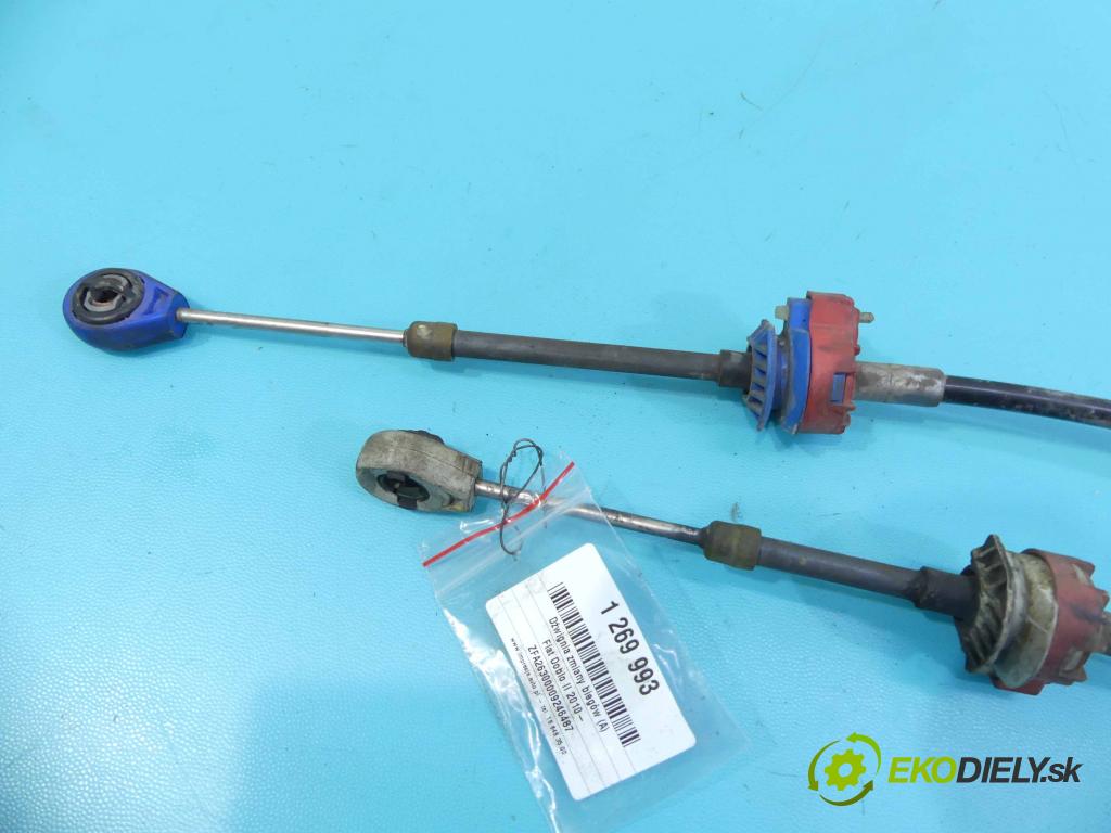 Fiat Doblo II 2010- 2.0 jtd 135 HP manual 99 kW 1956 cm3 5- Páka: Změny: stupeň,rýchlosť 553468290E (Rýchlostné páky / kulisy)