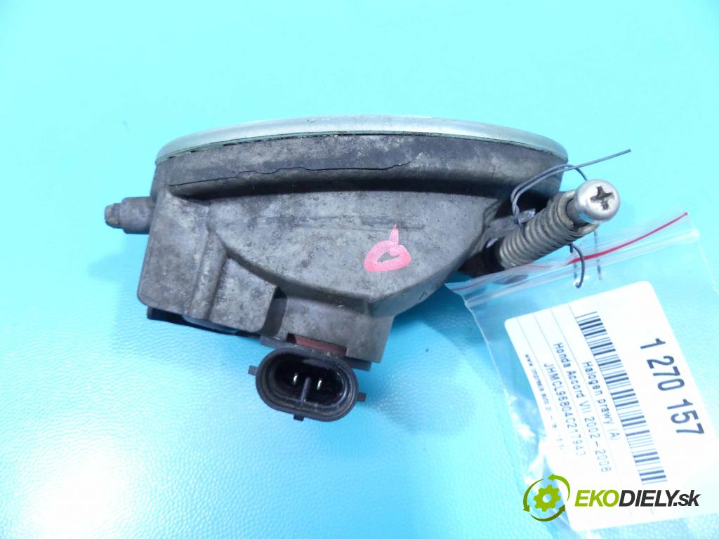 Honda Accord VII 2002-2008 2.4 16V 190 HP automatic 140 kW 2354 cm3 4- Halogen pravý  (Ostatné)