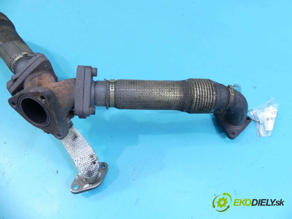 Audi Q7 2005-2015 3.0 tdi V6 232KM automatic 171 kW 2967 cm3 5- potrubí výfuk  (Výfukové potrubí)