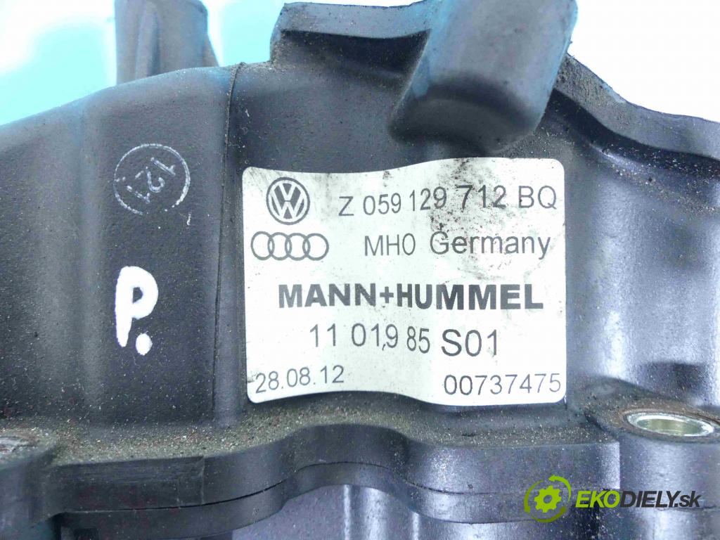 Audi Q7 2005-2015 3.0 tdi V6 232KM automatic 171 kW 2967 cm3 5- zvod nasávací 059129712BQ (Sacie potrubia)