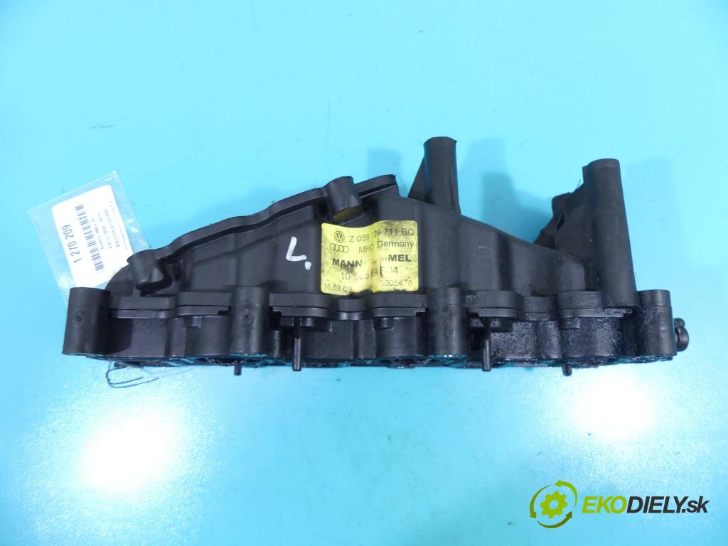 Audi Q7 2005-2015 3.0 tdi V6 232KM automatic 171 kW 2967 cm3 5- zvod nasávací 059129711BQ (Sacie potrubia)