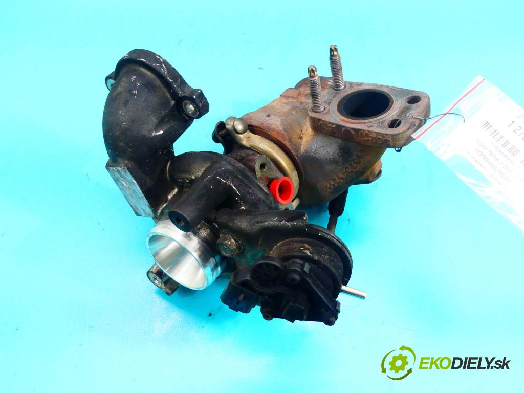 Peugeot Partner II 2008-2018 1.6 hdi 90 HP manual 66 kW 1560 cm3 5- turbodúchadlo, turbo BRAK NR (Turbodúchadlá (kompletné))