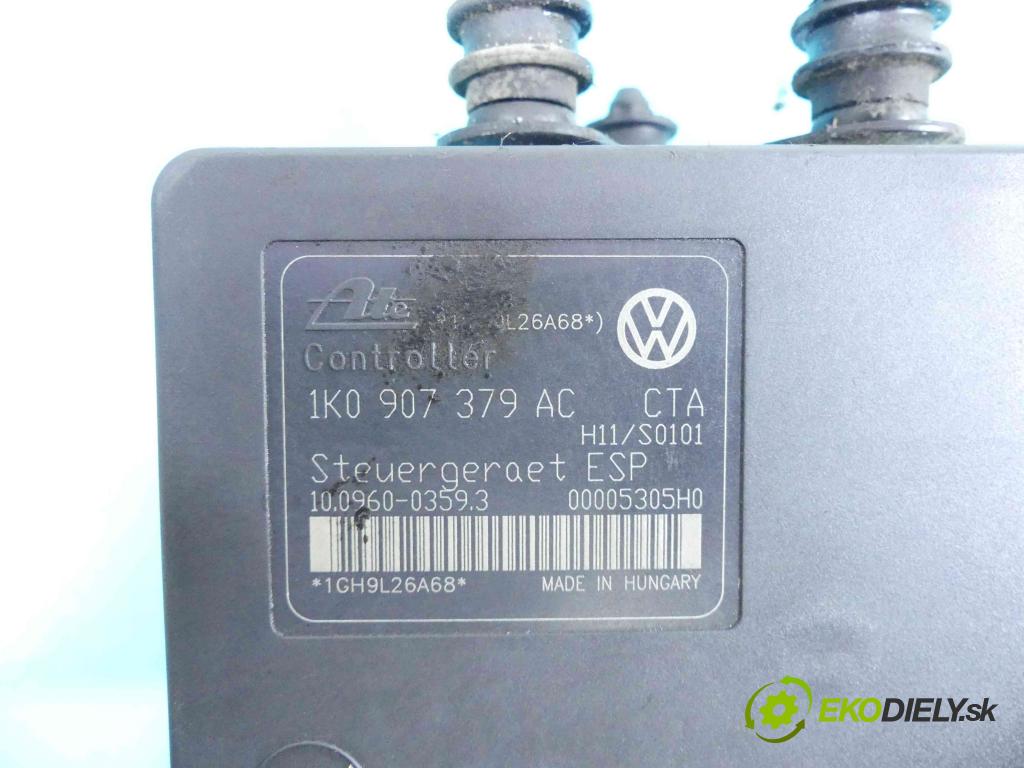 Vw Touran I 2003-2015 1.9 tdi 90 HP manual 66 kW 1896 cm3 5- čerpadlo abs 1K0907379AC (Pumpy ABS)