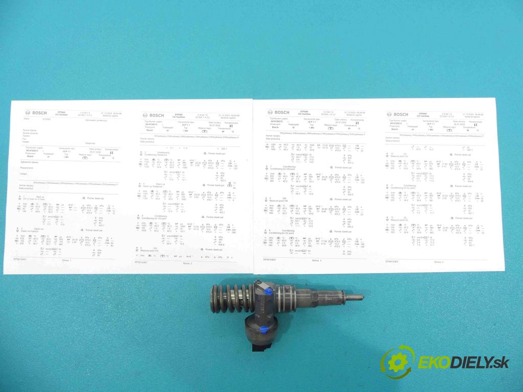 Vw Touran I 2003-2015 1.9 tdi 90 HP manual 66 kW 1896 cm3 5- vstrekovacie čerpadlo 0414720215 (Vstrekovače)