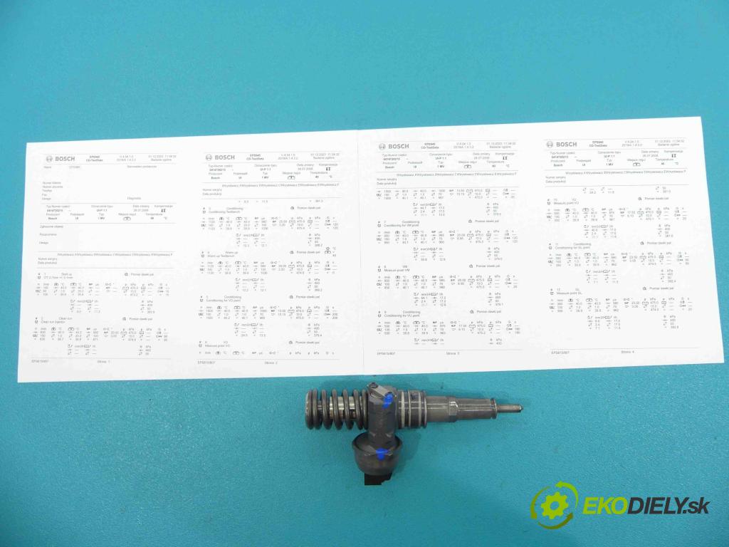 Vw Touran I 2003-2015 1.9 tdi 90 HP manual 66 kW 1896 cm3 5- vstrekovacie čerpadlo 0414720215 (Vstrekovače)
