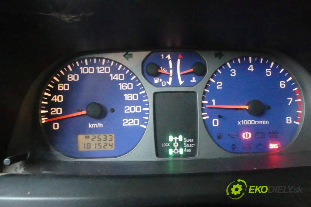 Mitsubishi Pajero Pinin 1998-2007 1.8 GDI 120 HP manual 88 kW 1834 cm3 3- prístrojovka/ budíky MR381644 (Prístrojové dosky, displeje)