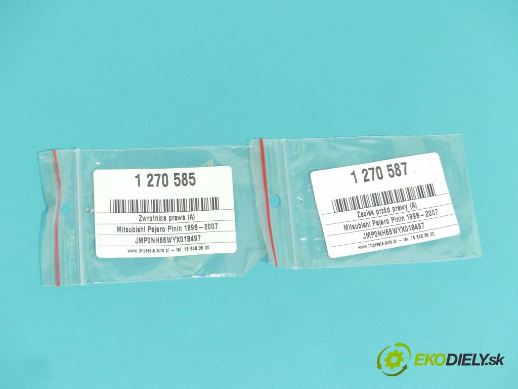 Mitsubishi Pajero Pinin 1998-2007 1.8 GDI 120 HP manual 88 kW 1834 cm3 3- náboj pravé  (Náboje)