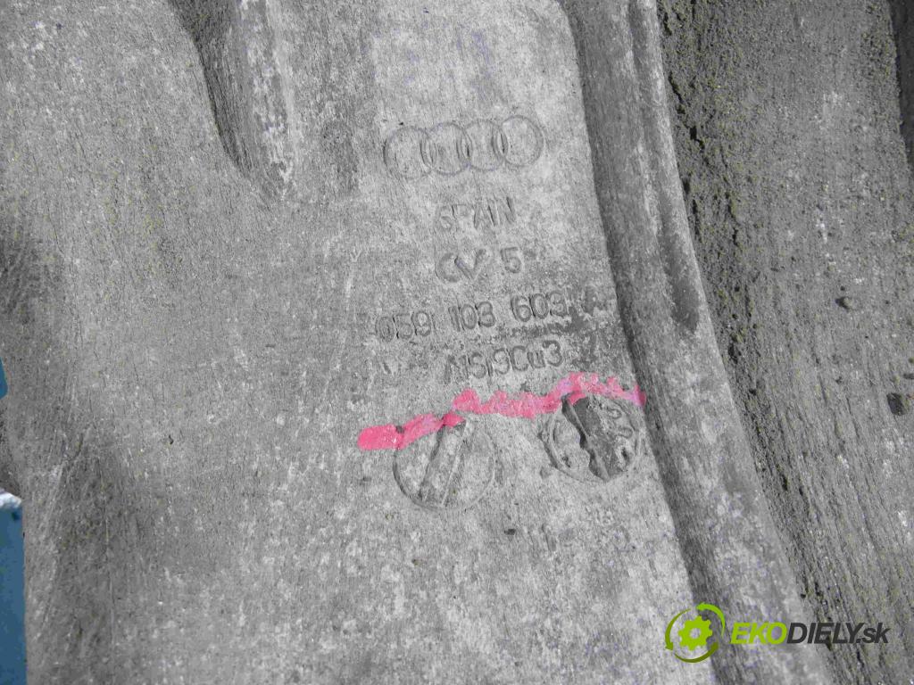 Audi A6 C6 2004-2011 3.0 tdi 224hp automatic 165 kW 2967 cm3 4- vaňa olejová 059103603A (Olejové vane)