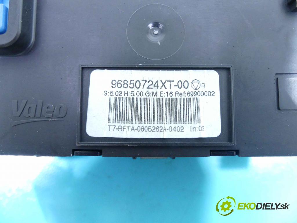 Peugeot 308 I 2007-2013 1.6 16v 120 HP manual 88 kW 1598 cm3 5- panel kúrenia 96850724XT-00
