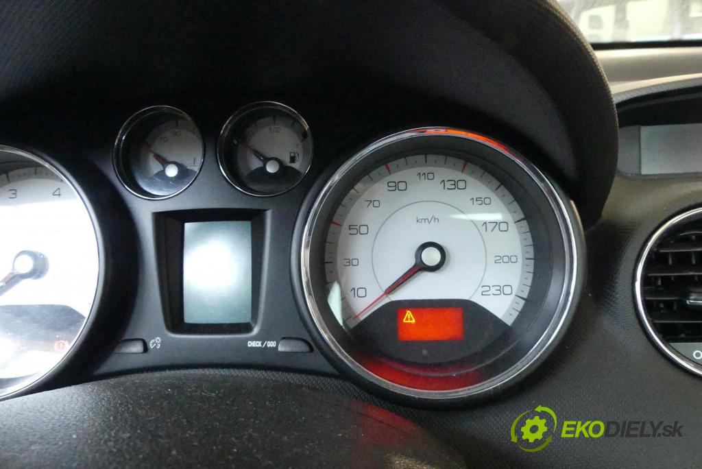Peugeot 308 I 2007-2013 1.6 16v 120 HP manual 88 kW 1598 cm3 5- prístrojovka/ budíky 9665107580 (Prístrojové dosky, displeje)