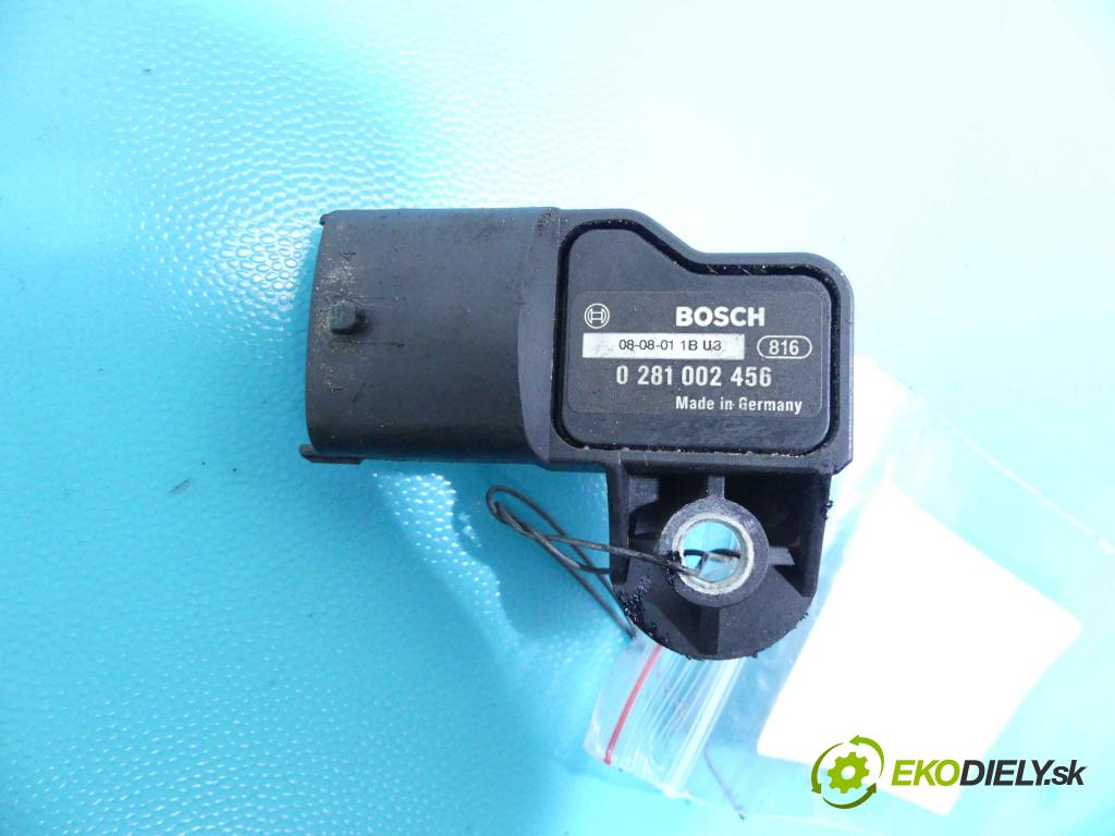 Peugeot 308 I 2007-2013 1.6 16v 120 hp manual 88 kW 1598 cm3 5- snímač tlaku 0281002456 (Snímače tlaku)