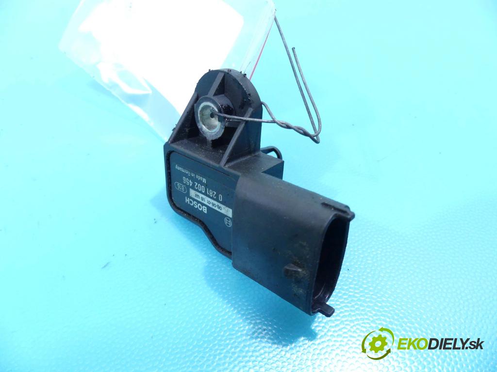 Peugeot 308 I 2007-2013 1.6 16v 120 hp manual 88 kW 1598 cm3 5- snímač tlaku 0281002456 (Snímače tlaku)