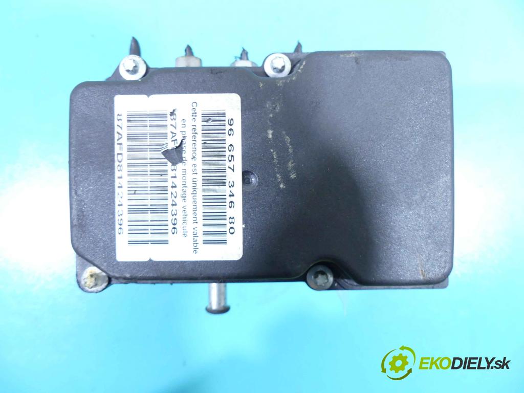 Peugeot 308 I 2007-2013 1.6 16v 120 HP manual 88 kW 1598 cm3 5- čerpadlo abs 9665734680 (Pumpy ABS)