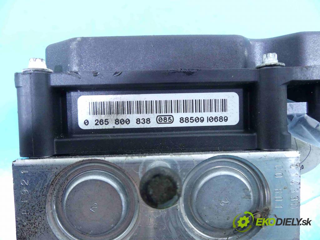 Peugeot 308 I 2007-2013 1.6 16v 120 HP manual 88 kW 1598 cm3 5- čerpadlo abs 9665734680 (Pumpy ABS)