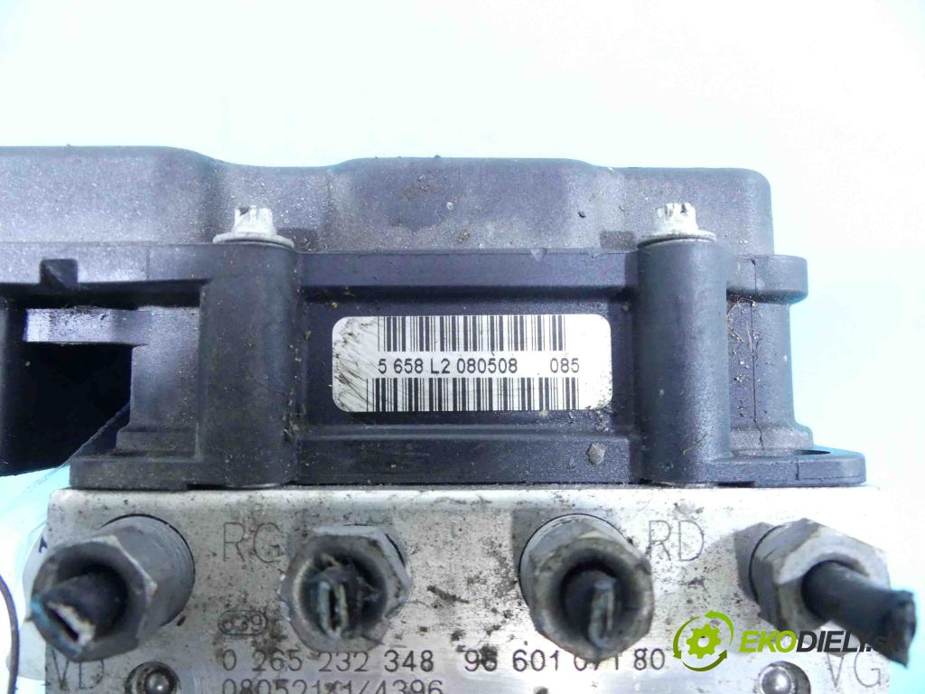 Peugeot 308 I 2007-2013 1.6 16v 120 HP manual 88 kW 1598 cm3 5- čerpadlo abs 9665734680 (Pumpy ABS)