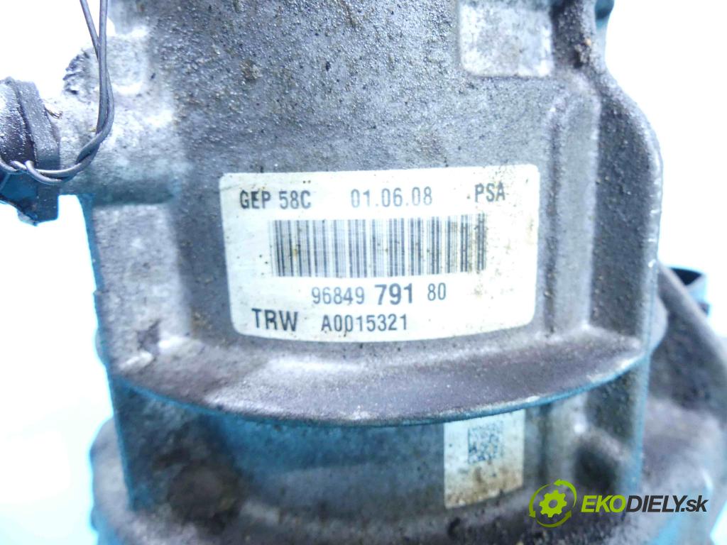 Peugeot 308 I 2007-2013 1.6 16v 120 HP manual 88 kW 1598 cm3 5- čerpadlo posilovač 9684979180 (Servočerpadlá, pumpy riadenia)