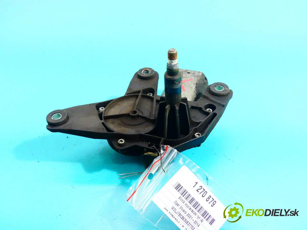 Opel Vivaro 2001-2014 1.9 cdti 101 HP manual 74 kW 1870 cm3 5- motor stieračov zadné 7700311590D