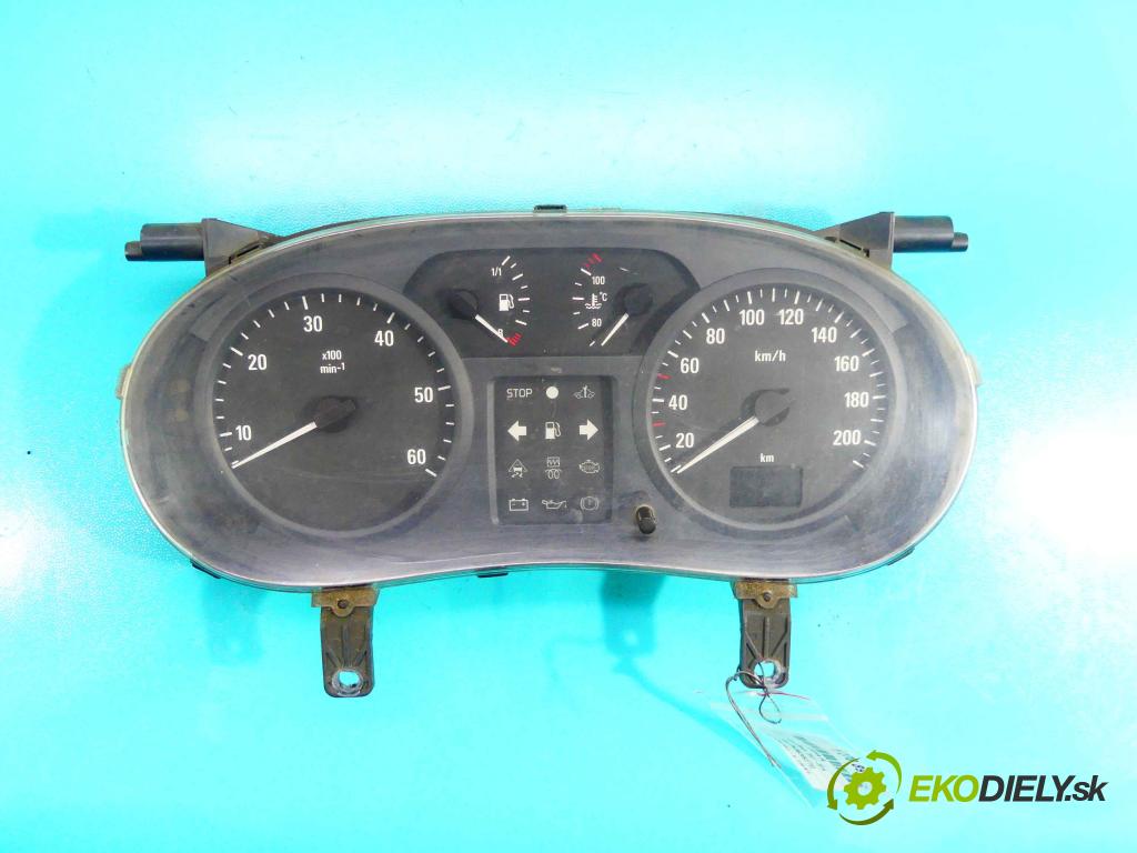 Opel Vivaro 2001-2014 1.9 cdti 101 HP manual 74 kW 1870 cm3 5- prístrojovka/ budíky P8200252450-A (Prístrojové dosky, displeje)