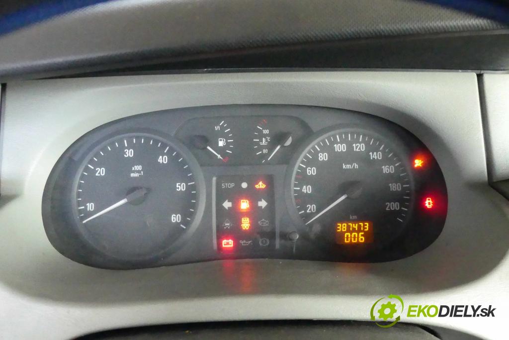 Opel Vivaro 2001-2014 1.9 cdti 101 HP manual 74 kW 1870 cm3 5- prístrojovka/ budíky P8200252450-A (Prístrojové dosky, displeje)