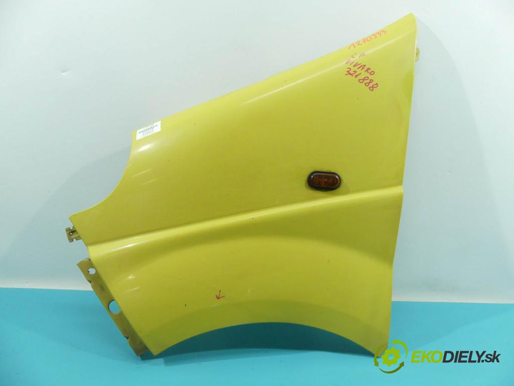 Opel Vivaro 2001-2014 1.9 cdti 101 hp manual 74 kW 1870 cm3 5- blatnik přední levý 