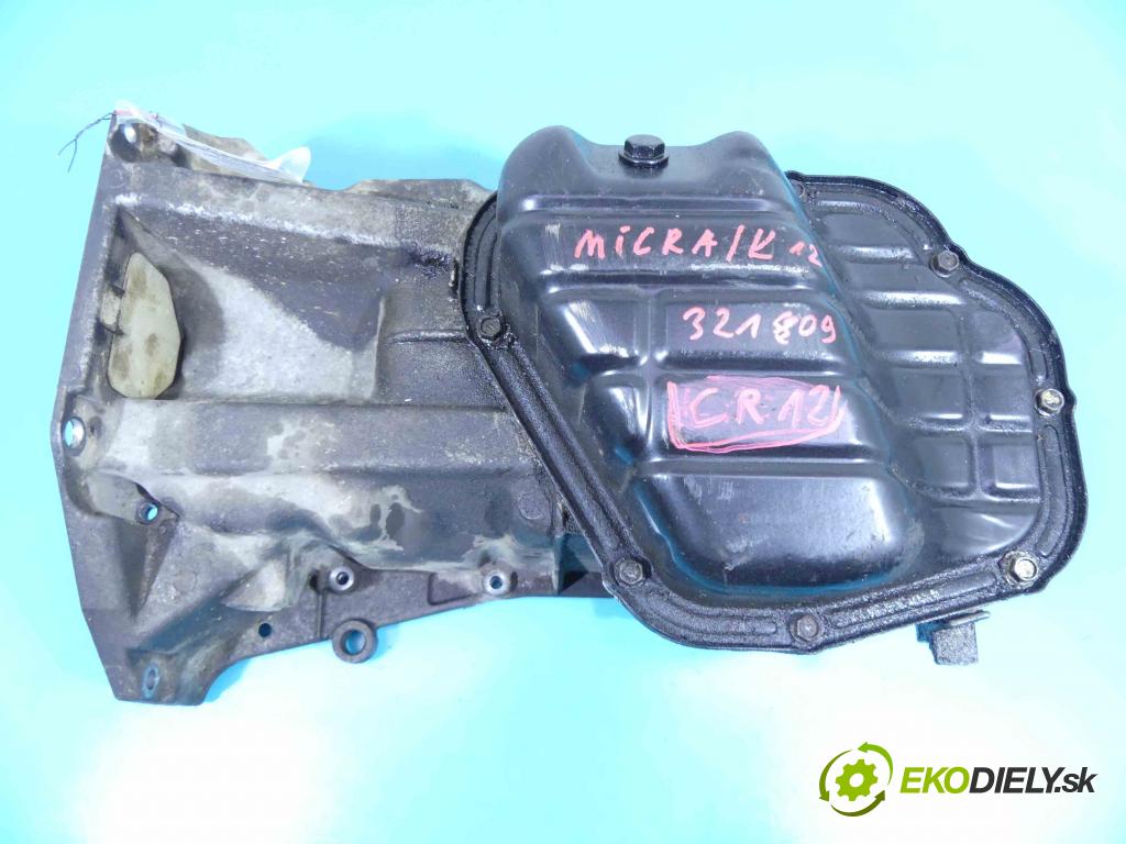 Nissan Micra K12 2003-2010 1.2 16v 80 HP automatic 59 kW 1240 cm3 3- vaňa olejová CR12 (Olejové vane)