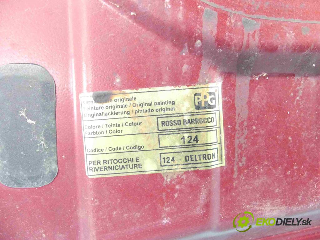 Fiat Doblo I 2001-2010 1.9d 63 HP manual 46 kW 1910 cm3 5- kapota predná