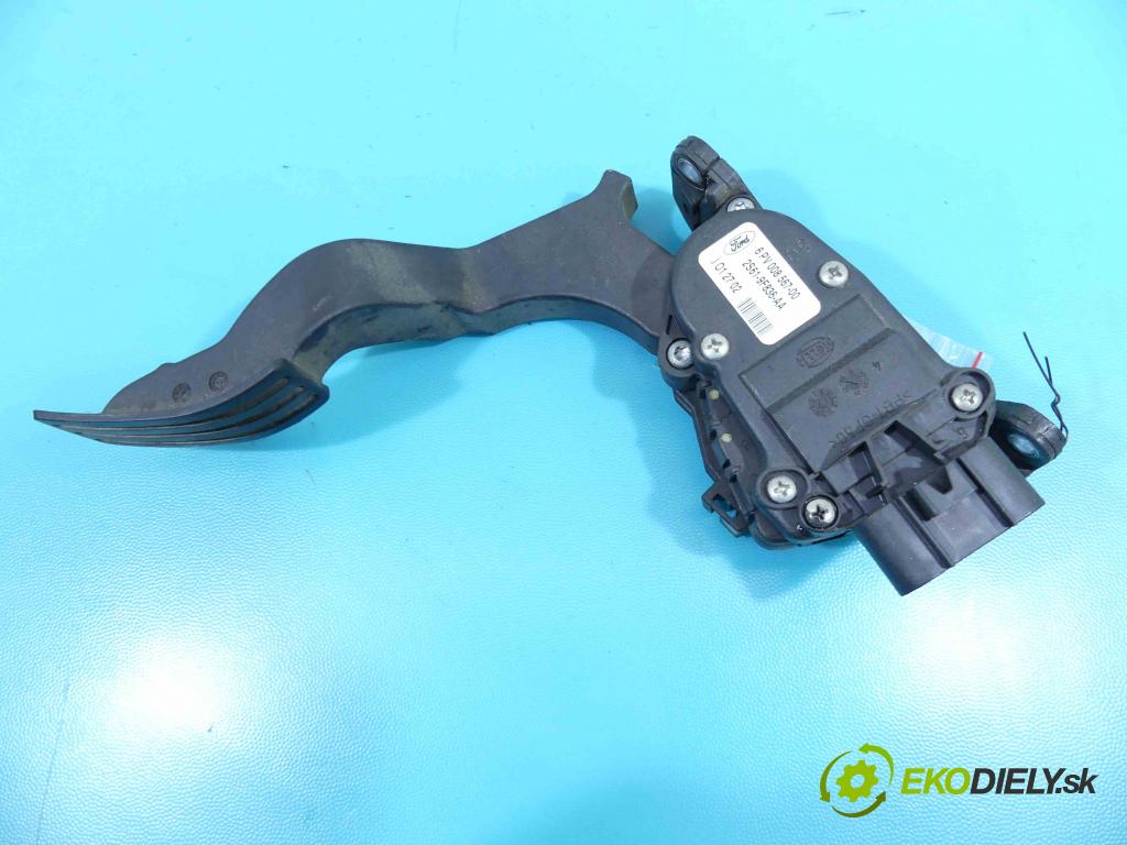 Ford Fiesta Mk6 2002-2008 1.4 tdci 68 HP manual 50 kW 1399 cm3 5- pedále 2S61-9F836-AA (Pedále)