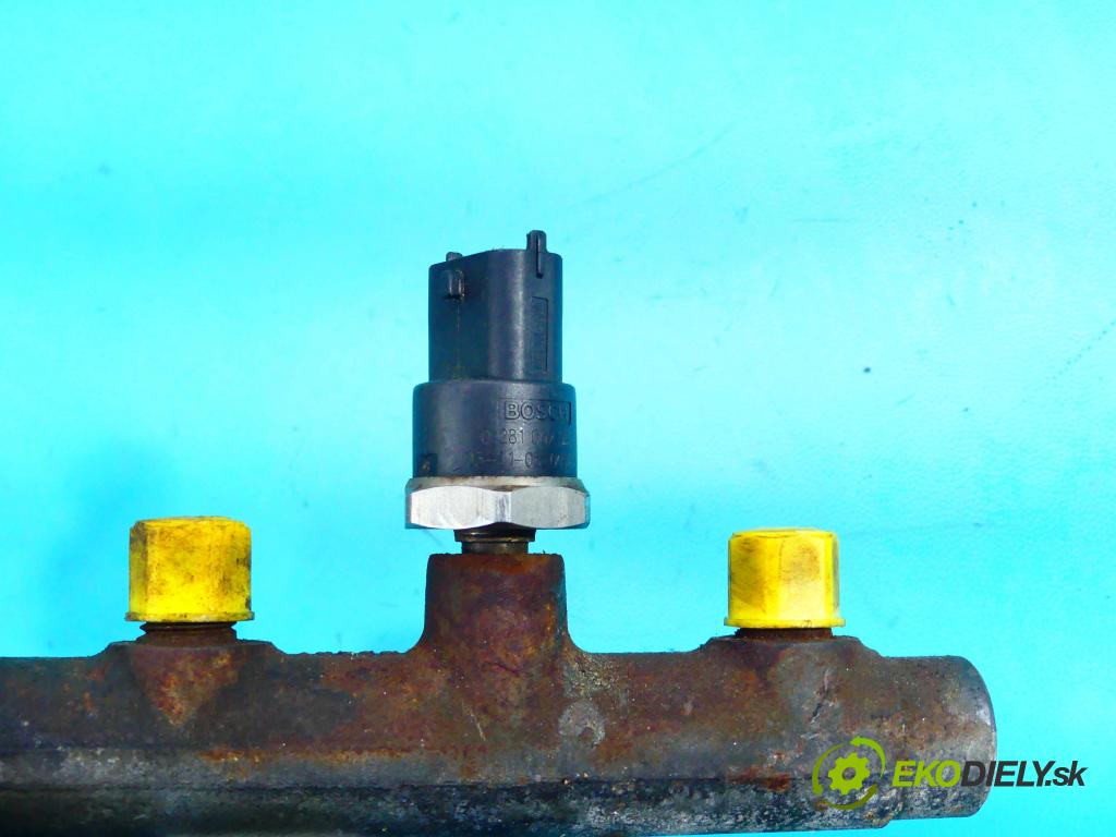 Renault Scenic II 2003-2009 1.9 dci 120 HP manual 88 kW 1870 cm3 5- lišta vstrekovacia 0281002522 (Vstrekovacie lišty)