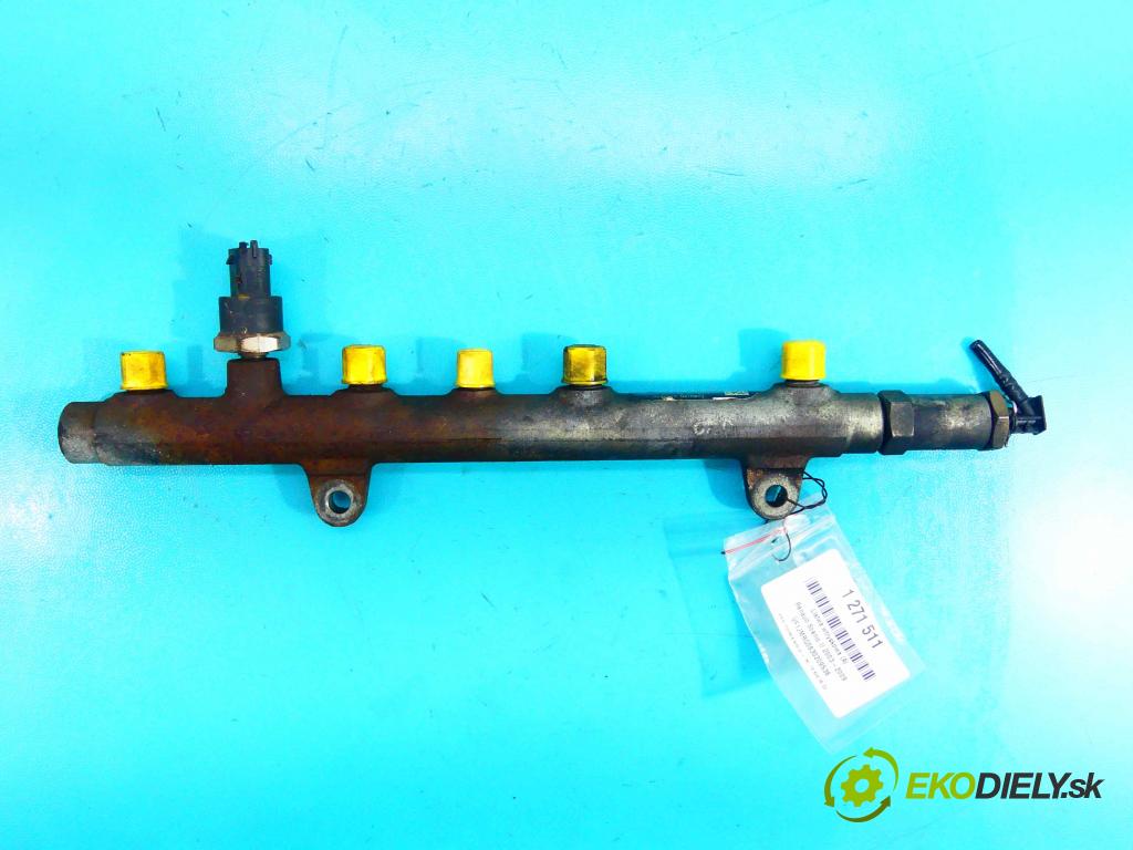 Renault Scenic II 2003-2009 1.9 dci 120 HP manual 88 kW 1870 cm3 5- lišta vstrekovacia 0281002522 (Vstrekovacie lišty)