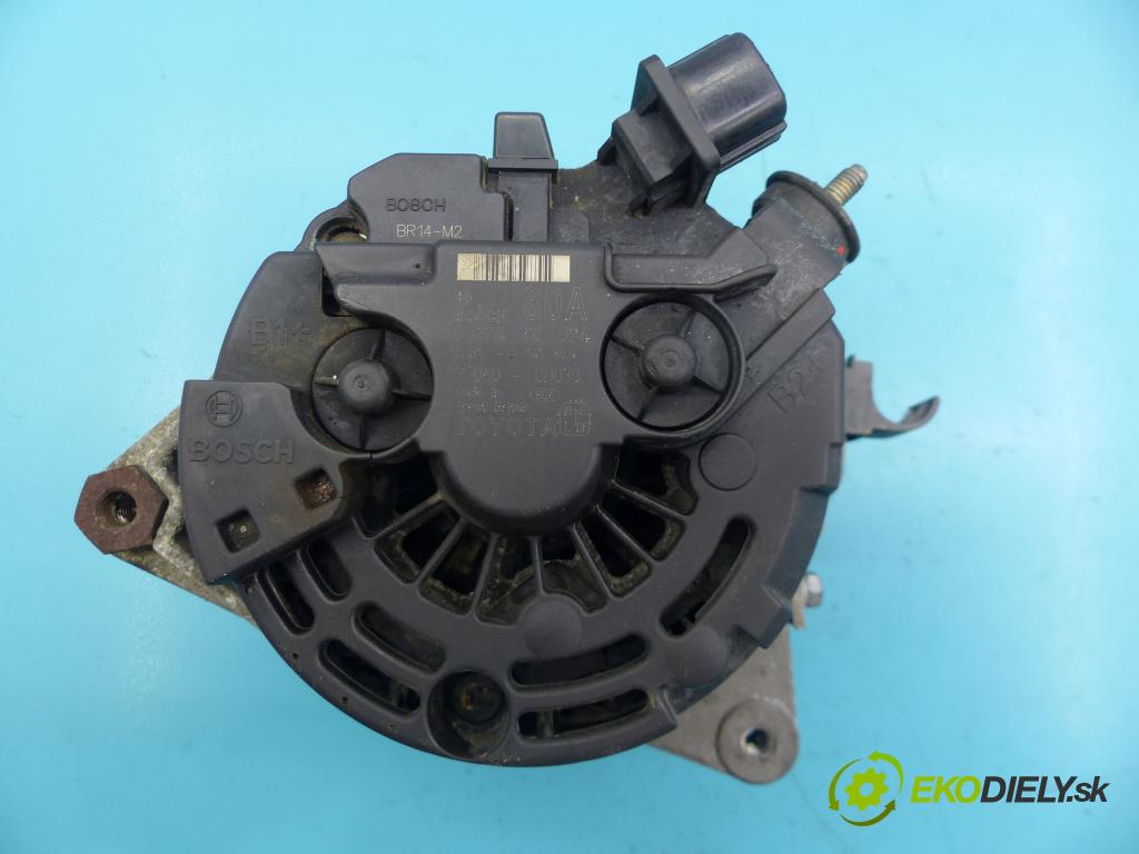 Toyota Avensis I T22 1997-2003 1.6 vvti 110 hp manual 81 kW 1598 cm3 4- Alternator 0124315024 (Alternátory)