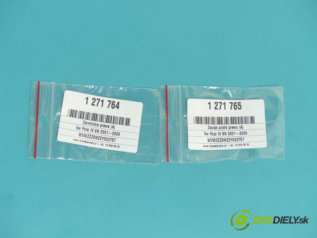 Vw Polo IV 9N 2001-2009 1.2 12v 64 HP manual 47 kW 1198 cm3 5- náboj pravé  (Náboje)