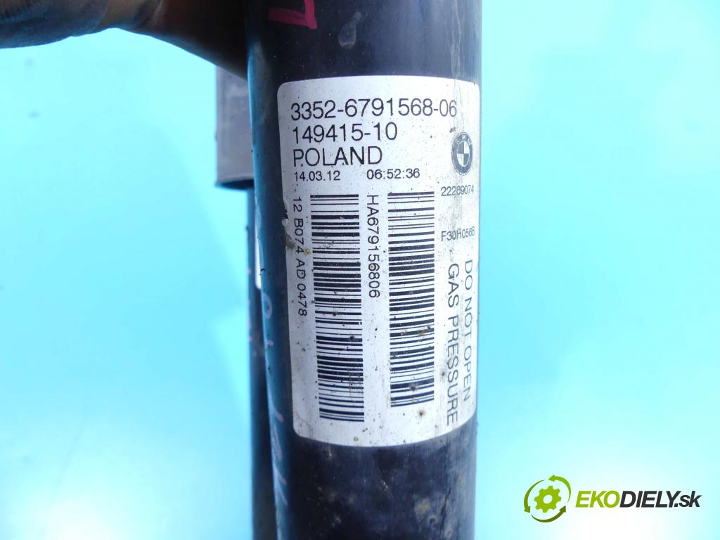 Bmw 3 F30 2011-2018 2.0d 116 HP manual 85 kW 1995 cm3 4- tlmič zadné ľavý 6791568 (Ostatné)