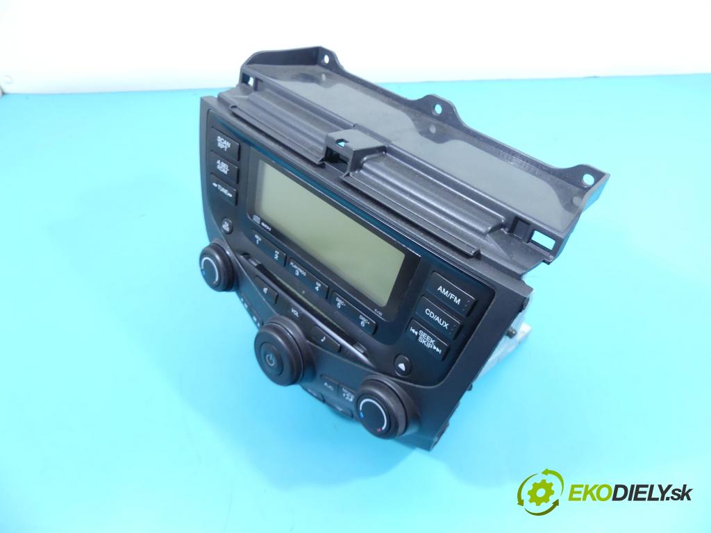 Honda Accord VII 2002-2008 2.0 16v 155 HP manual 114 kW 1998 cm3 4- Radio originál 39050-SEA-G110-M1