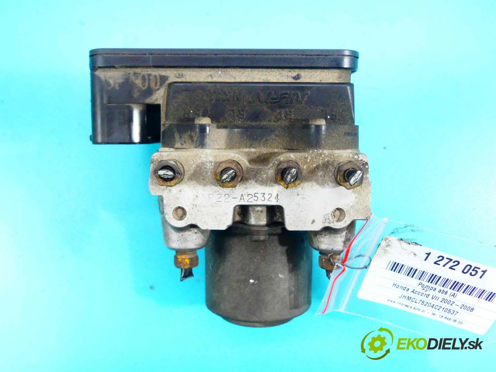 Honda Accord VII 2002-2008 2.0 16v 155 HP manual 114 kW 1998 cm3 4- čerpadlo abs F22-A25324 (Pumpy ABS)