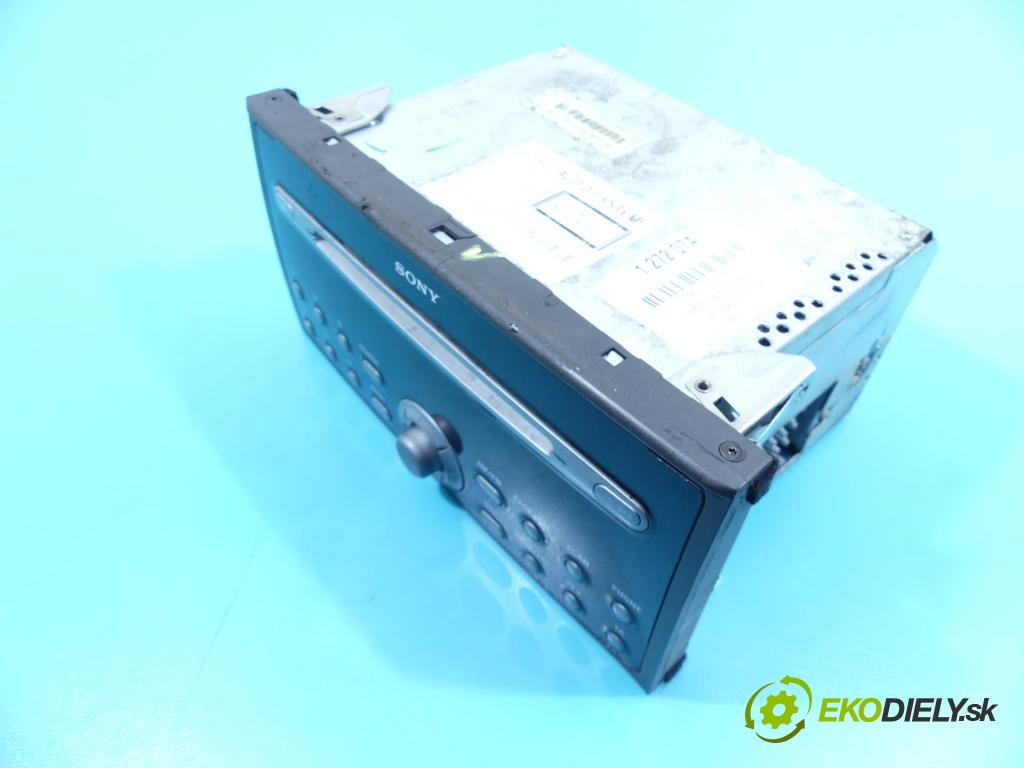 Ford Focus Mk2 2004-2011 1.6 tdci 109 HP manual 80 kW 1560 cm3 5- Radio originál VP7S7F-18C821-DA
