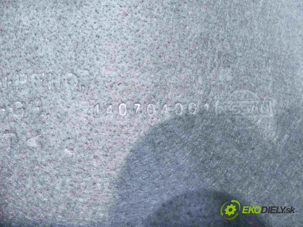 Nissan Micra K12 2003-2010 1.2 16v 80 HP manual 59 kW 1240 cm3 5- zadná  (Pláta zadné)