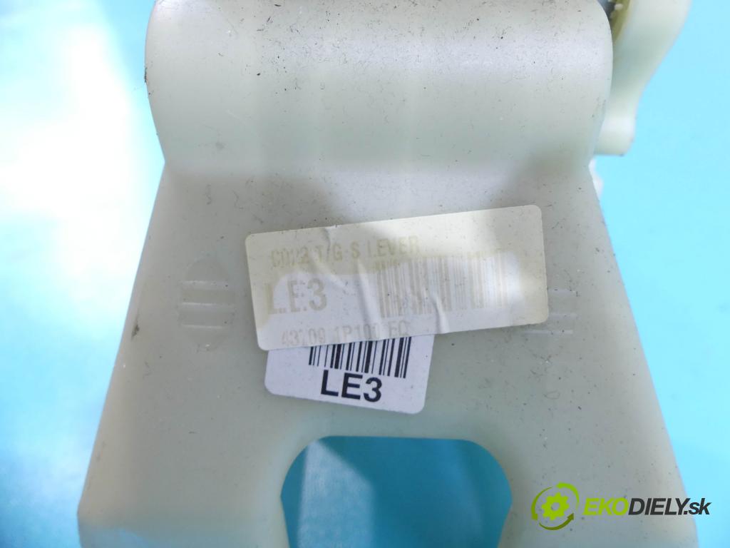 Kia Venga 1.4 16v 90 HP manual 66,2 kW 1396 cm3 5- Páka: Změny: stupeň,rýchlosť  (Rýchlostné páky / kulisy)