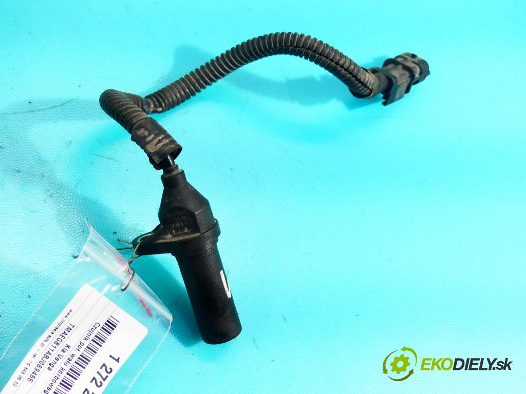 Kia Venga 1.4 16v (G4FA) 90 hp manual 66,2 kW 1396 cm3 5- snímač pozice: hřídel klikový 39180-2B000 (Snímače polohy kliky, vačky)