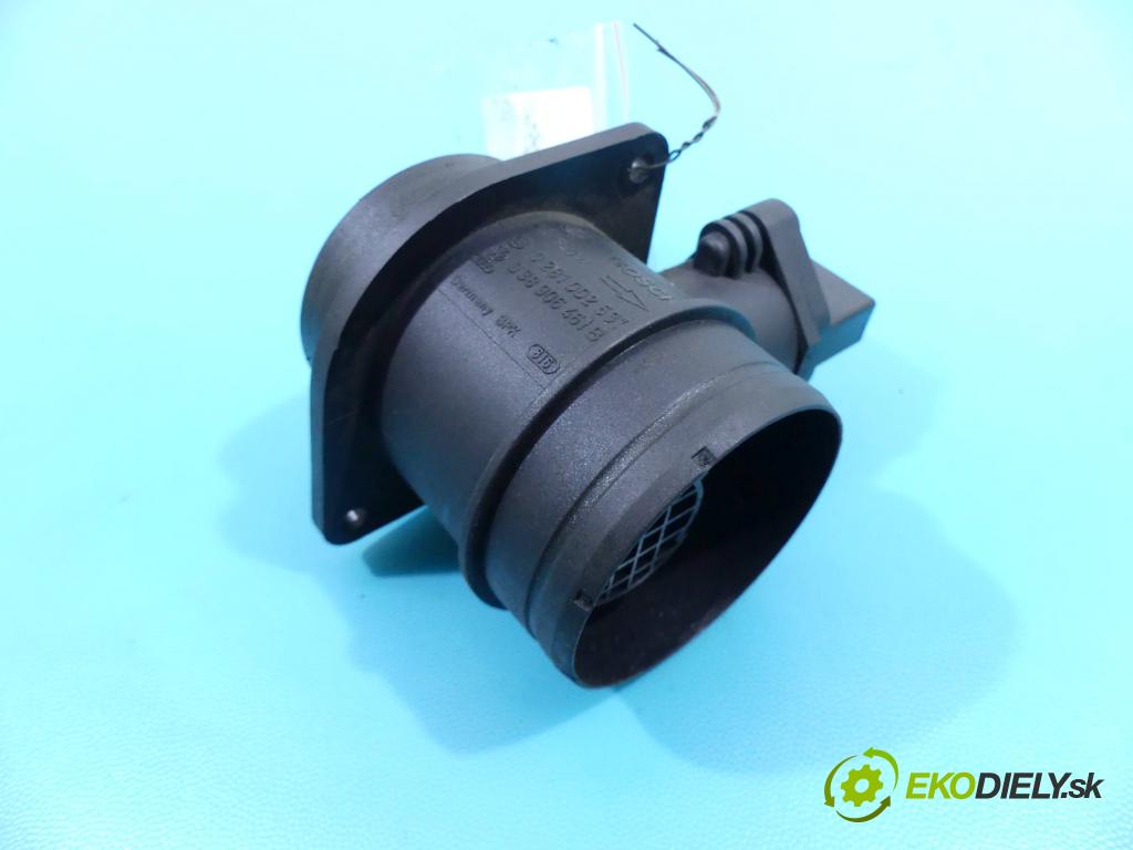 Vw Passat B6 2005-2010 1.9 tdi 105 HP manual 77 kW 1896 cm3 5- průtokoměr: 0281002531 (Váhy vzduchu)