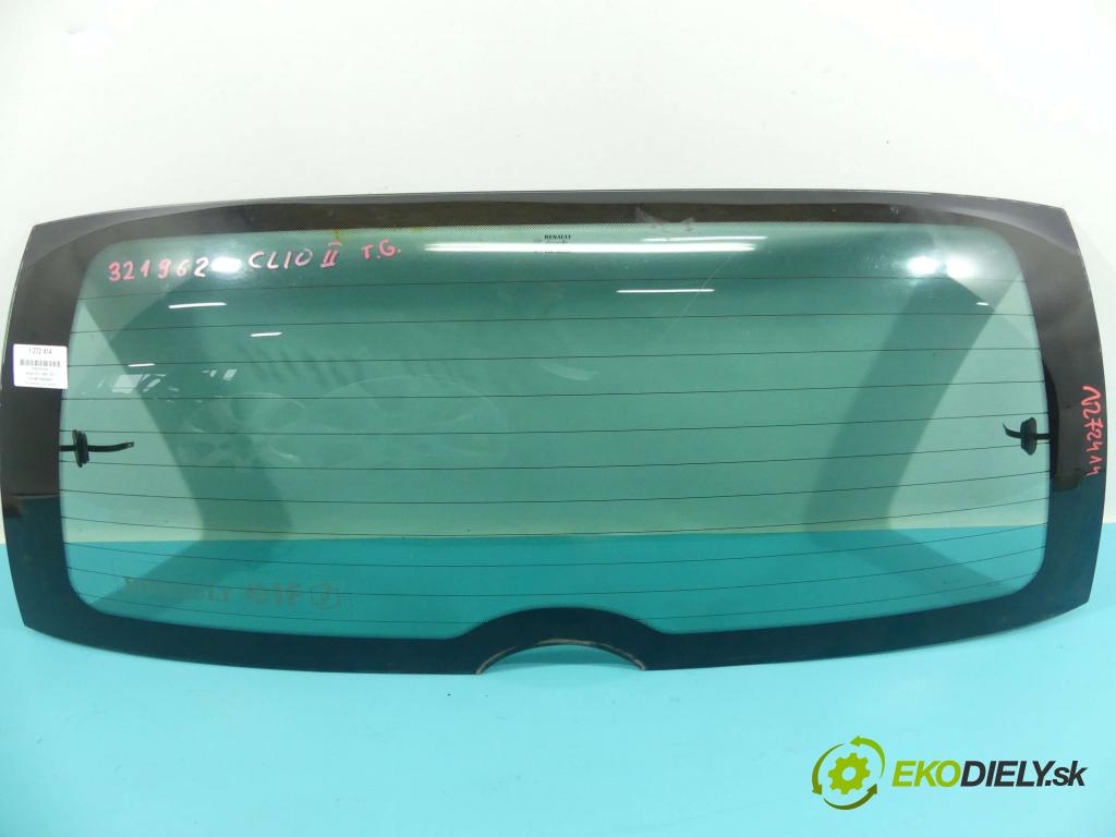 Renault Clio II 1998-2012 1.5 dci 65 hp manual 48 kW 1461 cm3 3- sklo zadní  (Okna zadní)
